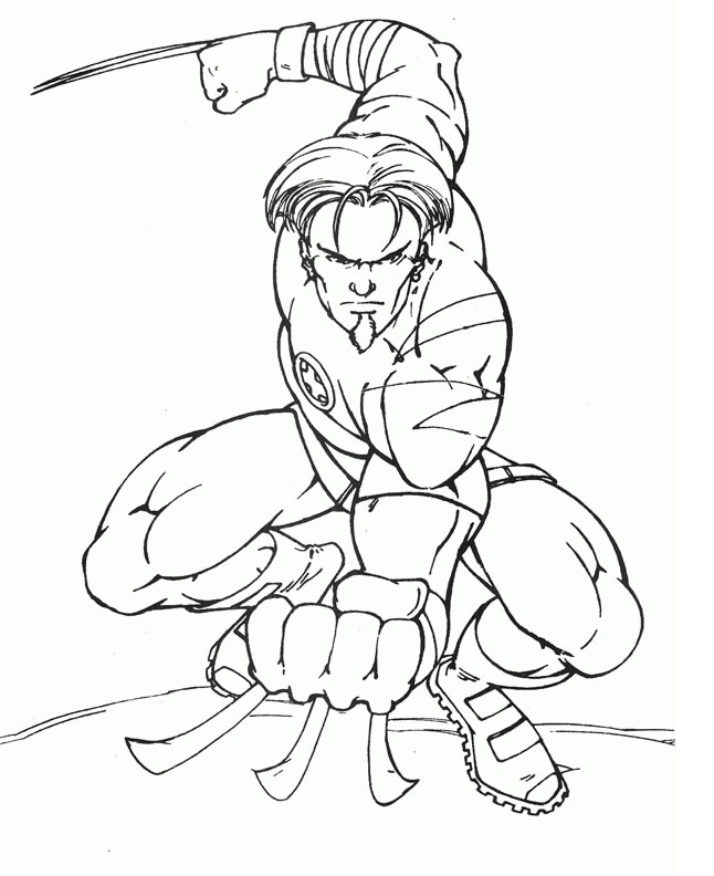 Free Printable X Men Coloring Pages For Kids Free Printable X Men Coloring Pages For Kids