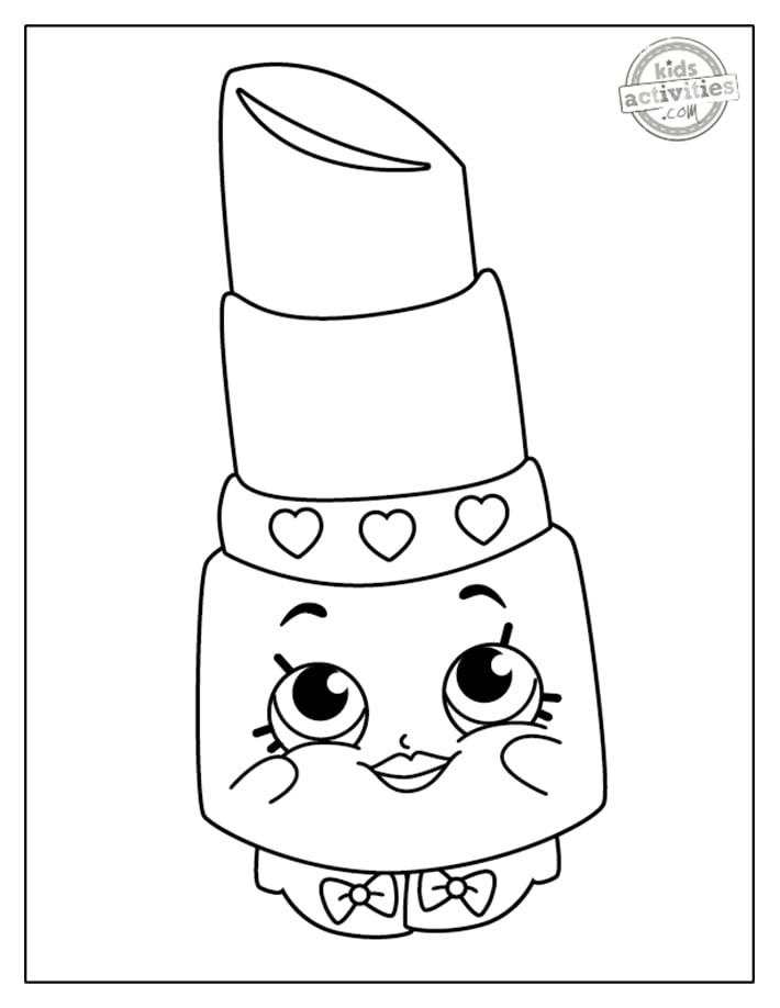 Free Shopkins Printable Coloring Pages Free Shopkins Printable Coloring Pages