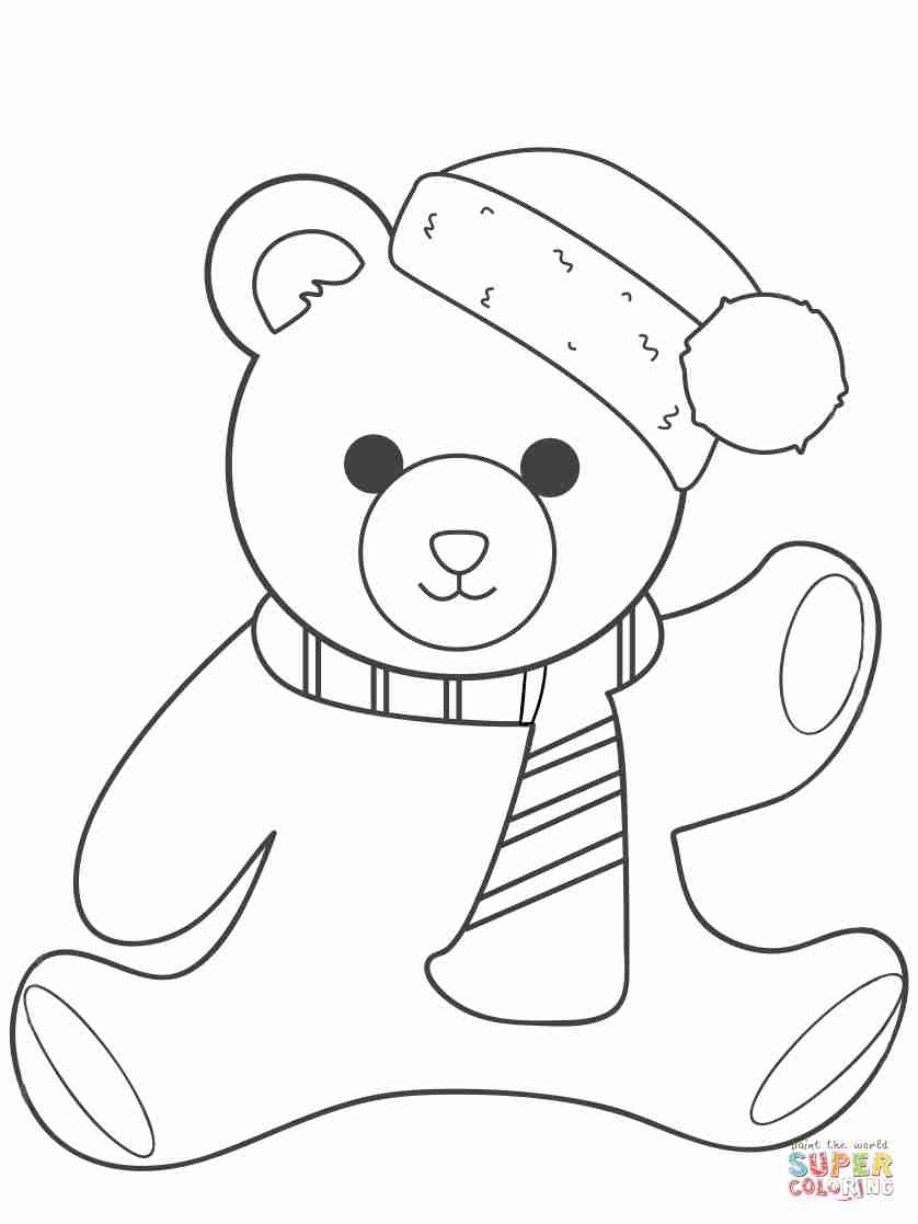 Free Teddy Bear Coloring Pages At GetColorings Free Printable