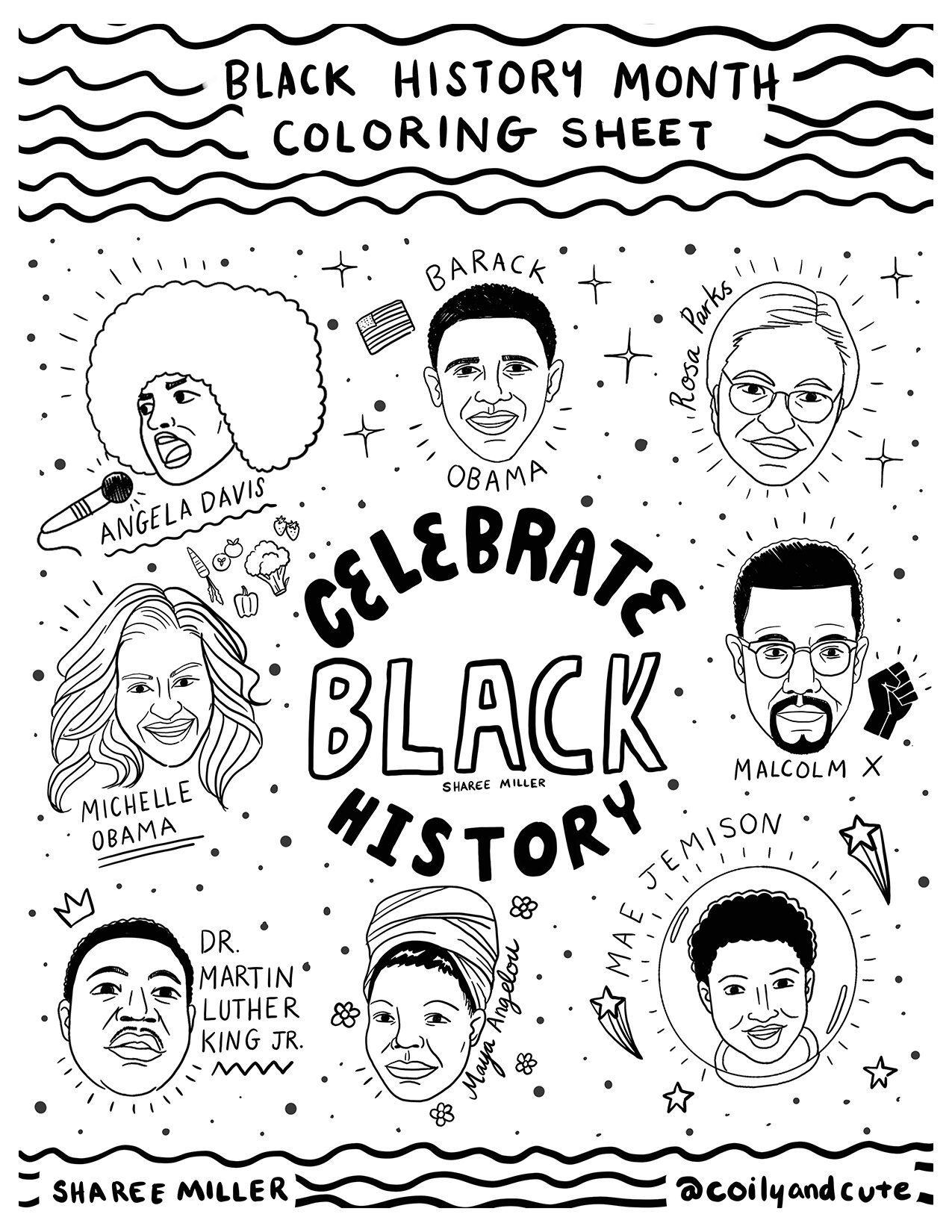 Freebies Sharee Miller Black History Month Preschool Black History Freebies Sharee Miller Black History Month Preschool Black History