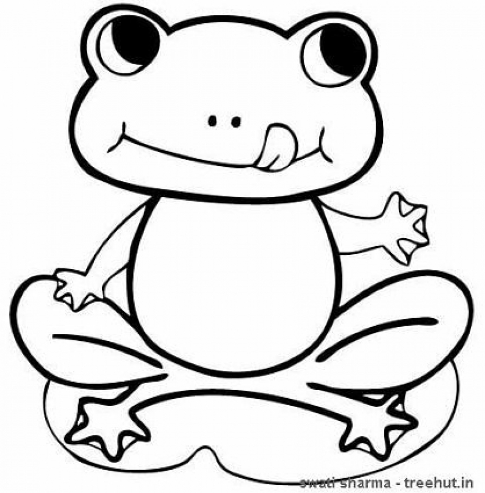Frog Coloring Pages Free Printable Printable World Holiday Frog Coloring Pages Free Printable Printable World Holiday