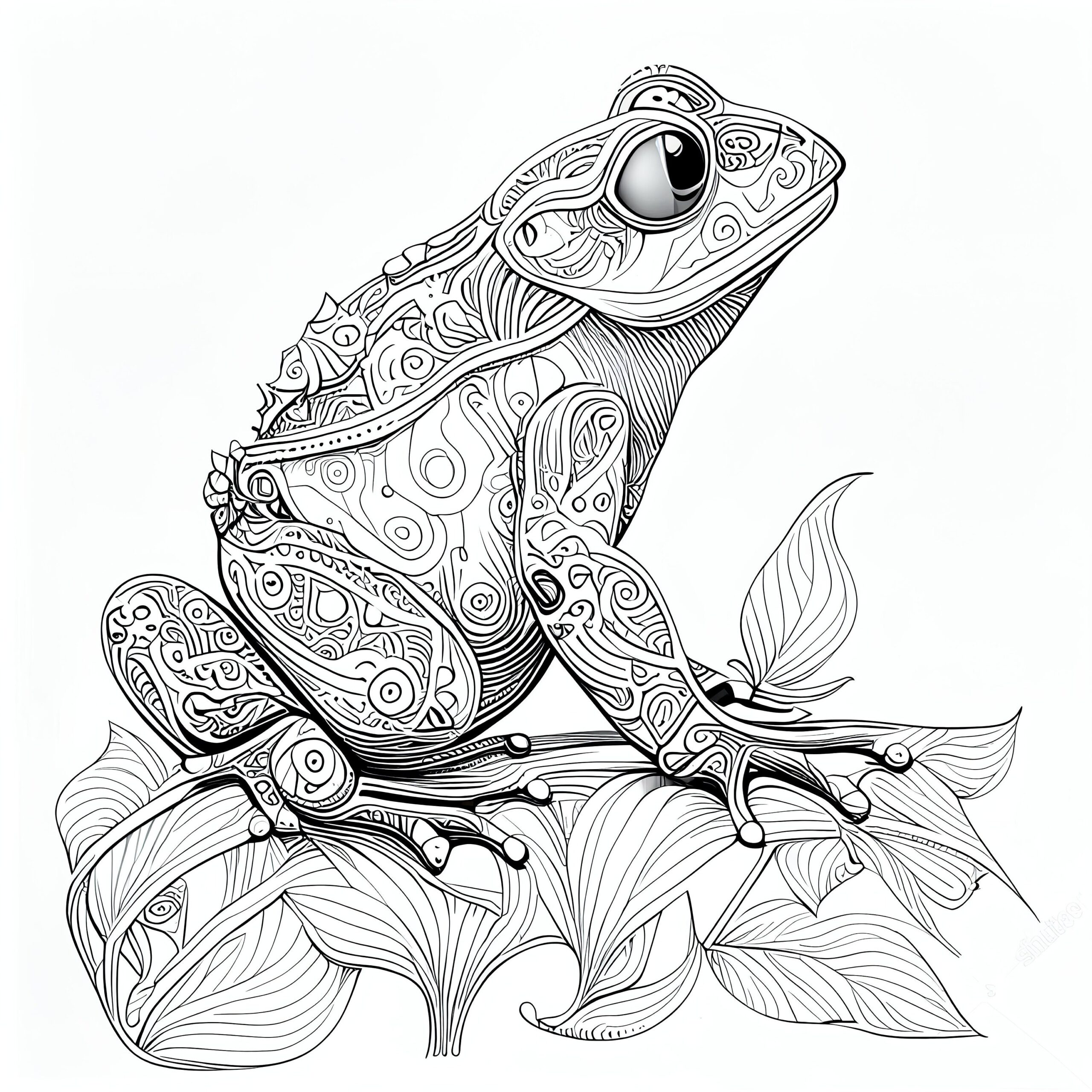 Frogs Coloring Pages Frogs Coloring Pages