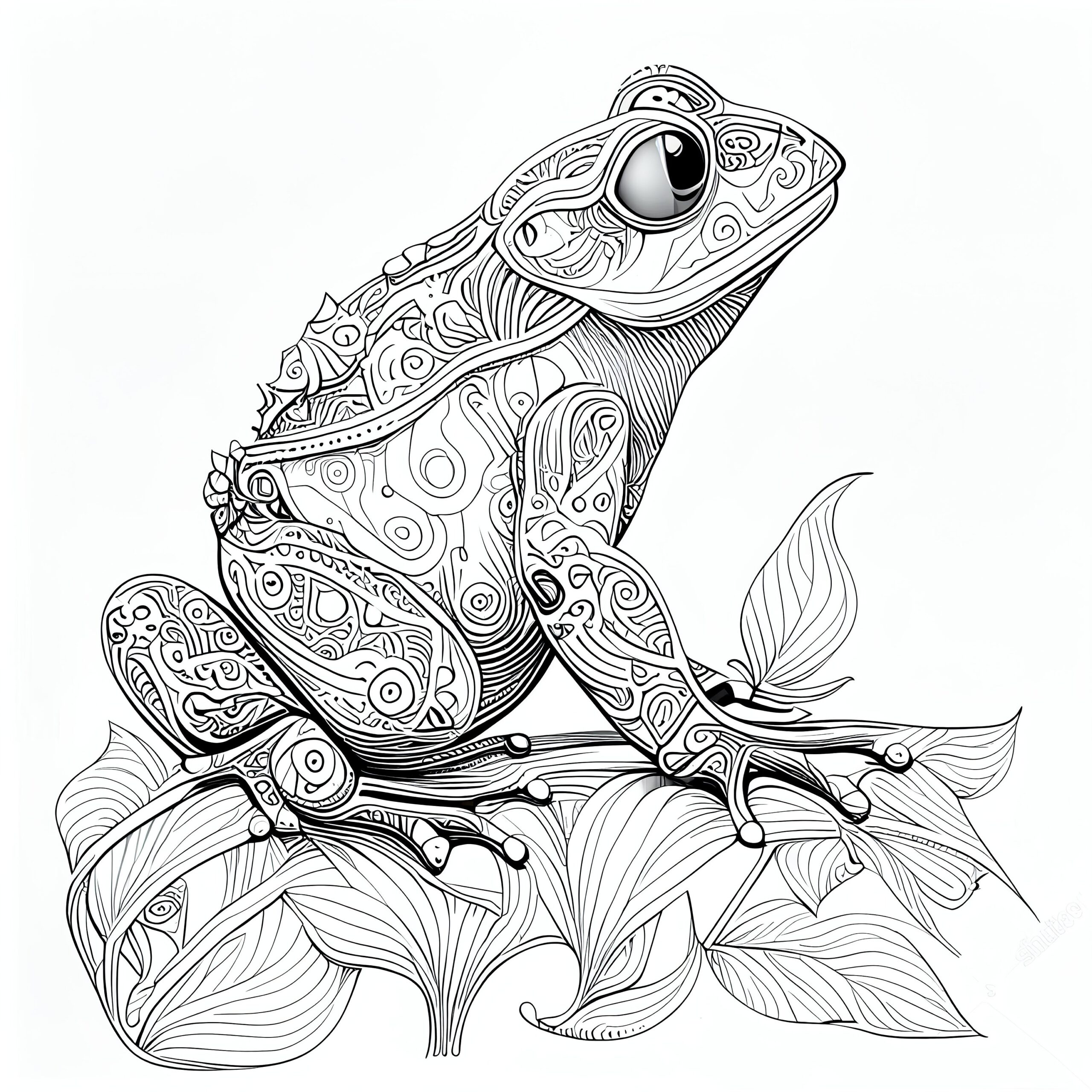 Frogs Coloring Pages Frogs Coloring Pages