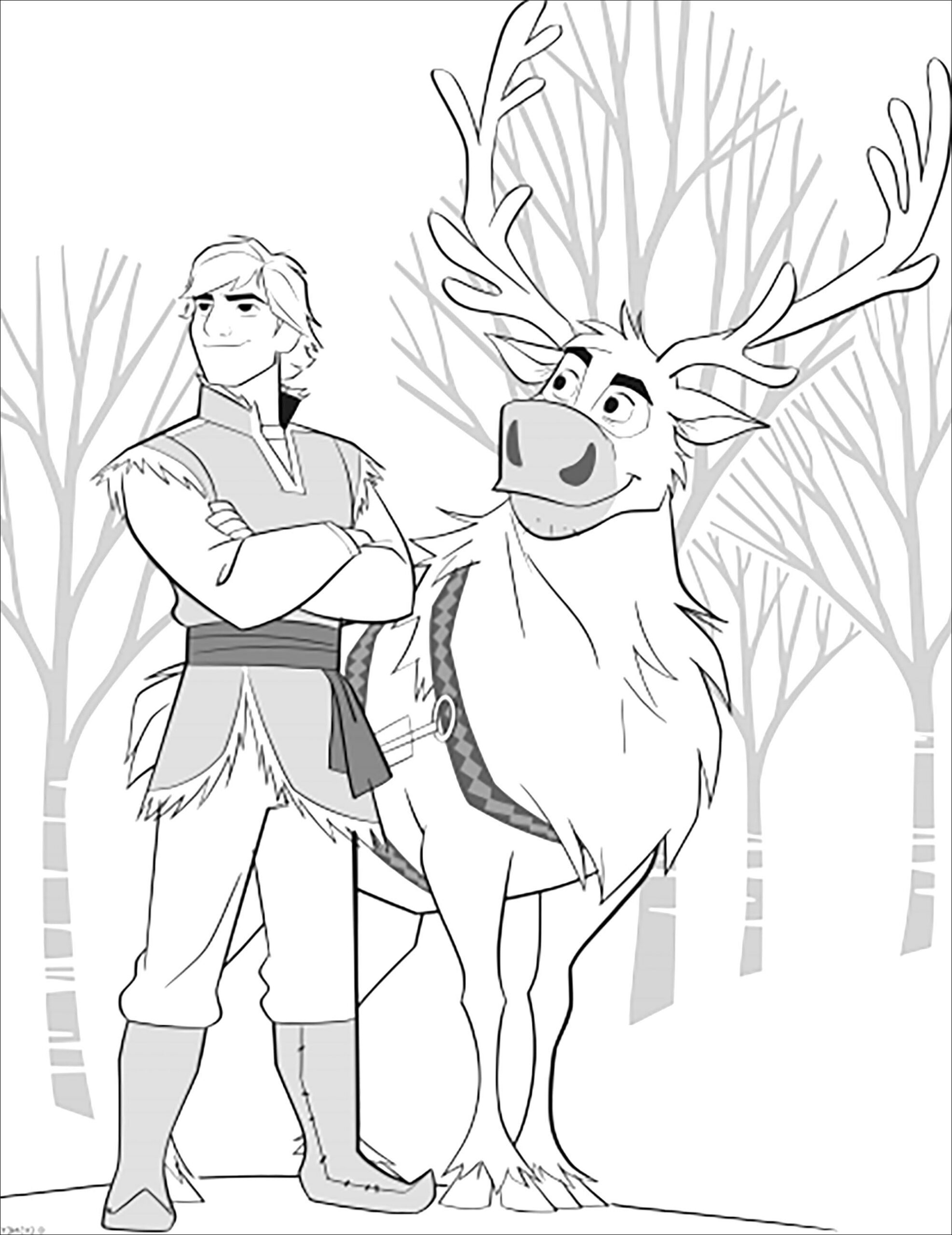 Free Printable Print Frozen 2 Coloring Pages Elsa Hair Down Free Printable Print Frozen 2 Coloring Pages Elsa Hair Down