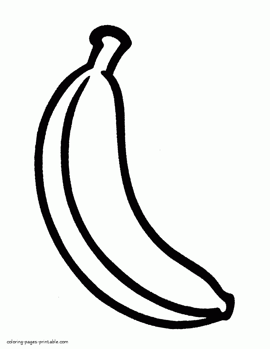 Fruits Coloring Pages For Kids COLORING PAGES PRINTABLE COM Fruits Coloring Pages For Kids COLORING PAGES PRINTABLE COM