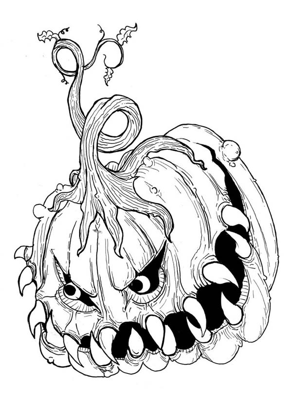 Full Page Printable Halloween Coloring Pages At GetColorings Free