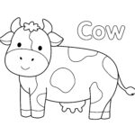 Fun Farm Animal Coloring Page