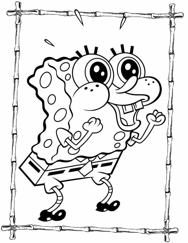 Fun Spongebob Coloring Pages Fun Spongebob Coloring Pages