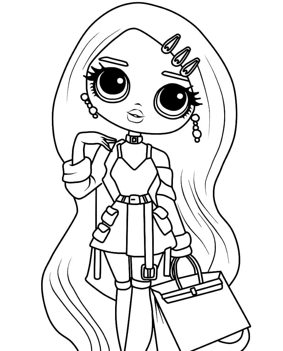 Funky Fresh LOL OMG Coloring Page Free Printable Coloring Pages For Kids Funky Fresh LOL OMG Coloring Page Free Printable Coloring Pages For Kids
