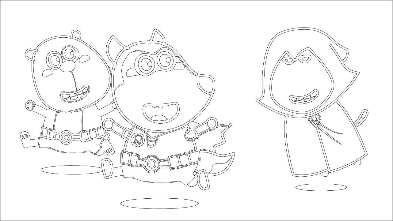Wolfoo Printable Coloring Pages Wolfoo Printable Coloring Pages