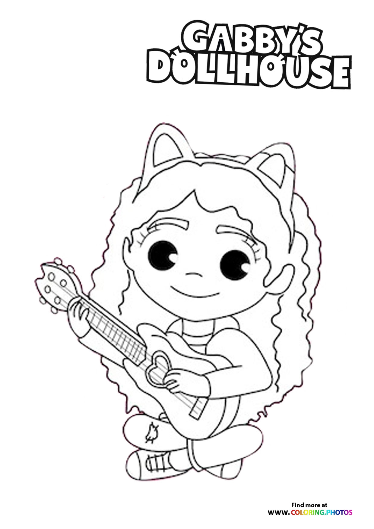 Gabbys Dollhouse Printable Coloring Pages Gabbys Dollhouse Printable Coloring Pages