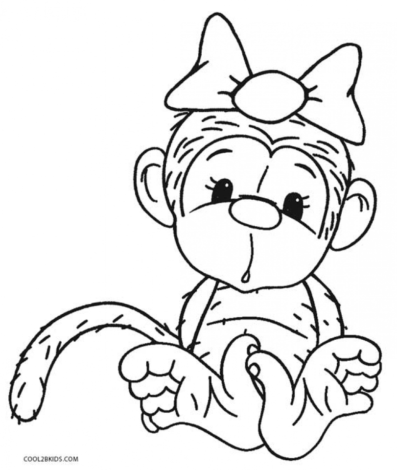Gambar Cute Monkey Coloring Pages Kids 60318 Printable Di Rebanas Rebanas Gambar Cute Monkey Coloring Pages Kids 60318 Printable Di Rebanas Rebanas