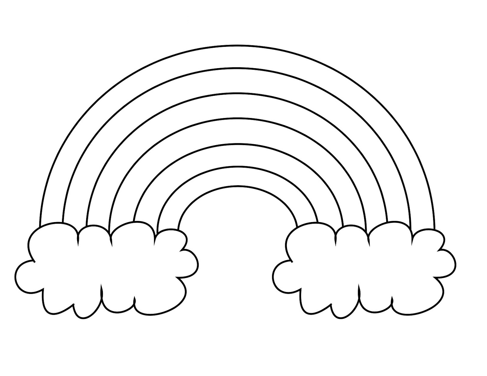 Gambar Free Printable Rainbow Coloring Pages Kids Page Easy Di Rebanas Gambar Free Printable Rainbow Coloring Pages Kids Page Easy Di Rebanas