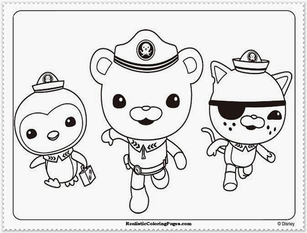 Octonauts Printable Coloring Pages Octonauts Printable Coloring Pages