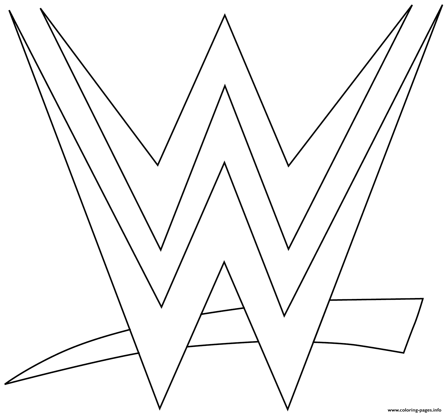 Gambar Wwe Logo Coloring Page Pages Printable Pdf Di Rebanas Rebanas Gambar Wwe Logo Coloring Page Pages Printable Pdf Di Rebanas Rebanas