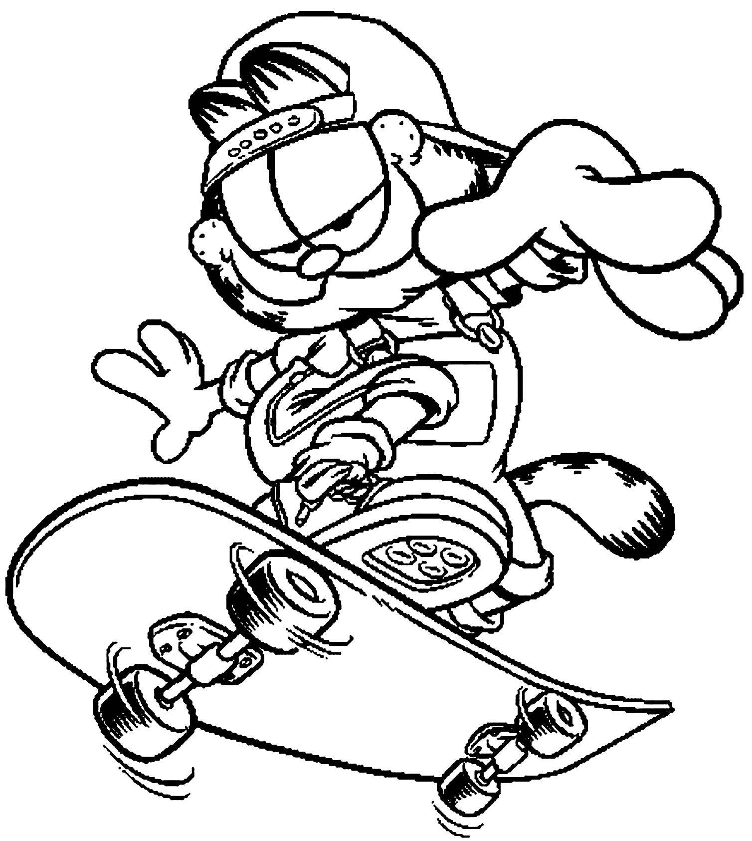 Garfield Printable Coloring Pages Garfield Printable Coloring Pages