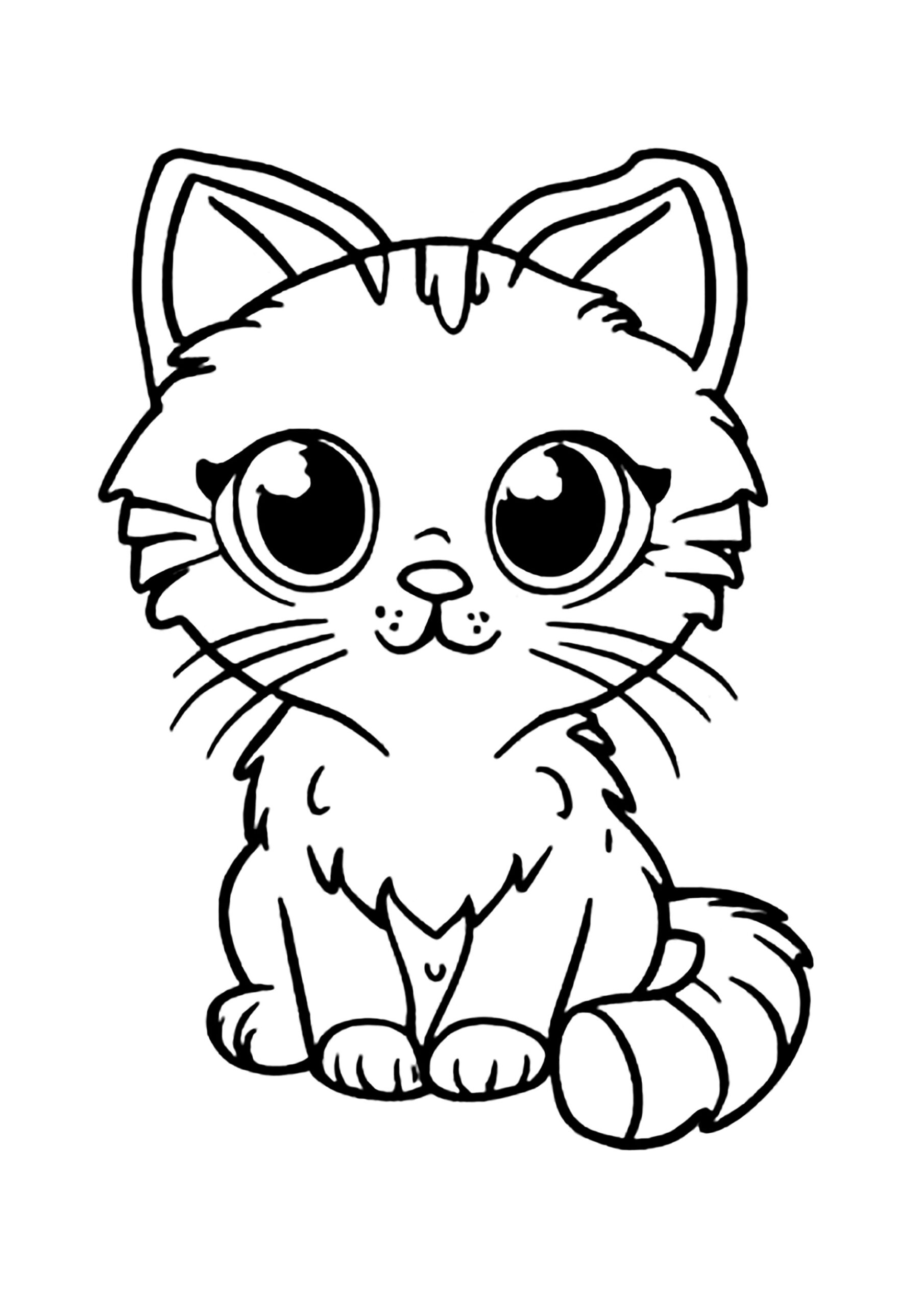 Printable Coloring Pages Of Cats Printable Coloring Pages Of Cats