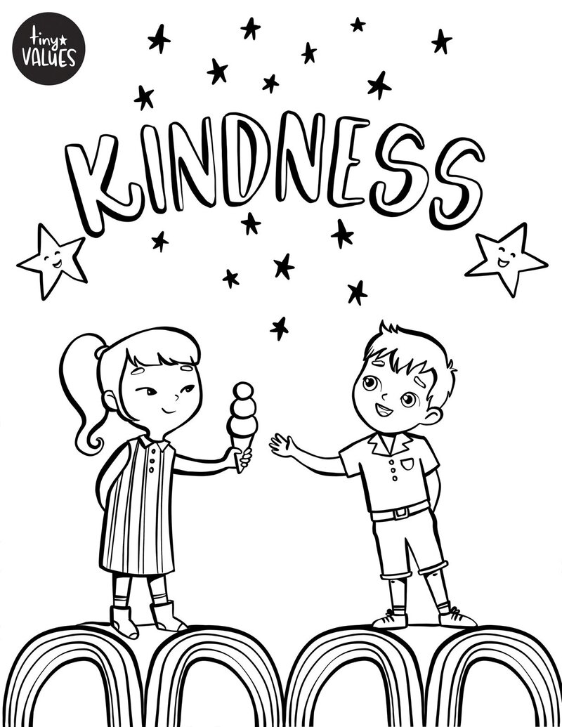 Gentleness Coloring Page