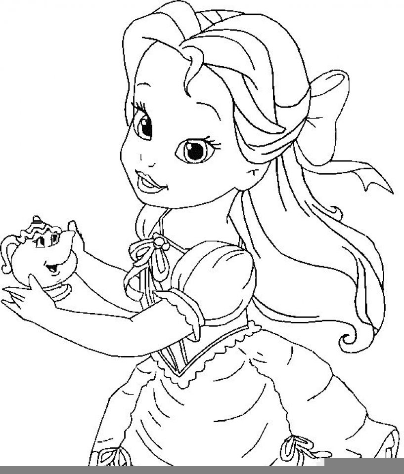 Get This Belle Coloring Pages Printable 41740 Get This Belle Coloring Pages Printable 41740