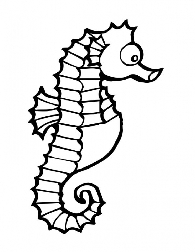 Get This Free Seahorse Coloring Pages To Print 01276 Get This Free Seahorse Coloring Pages To Print 01276