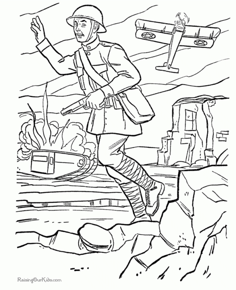 Get This Kids Printable Army Coloring Pages Uyi90