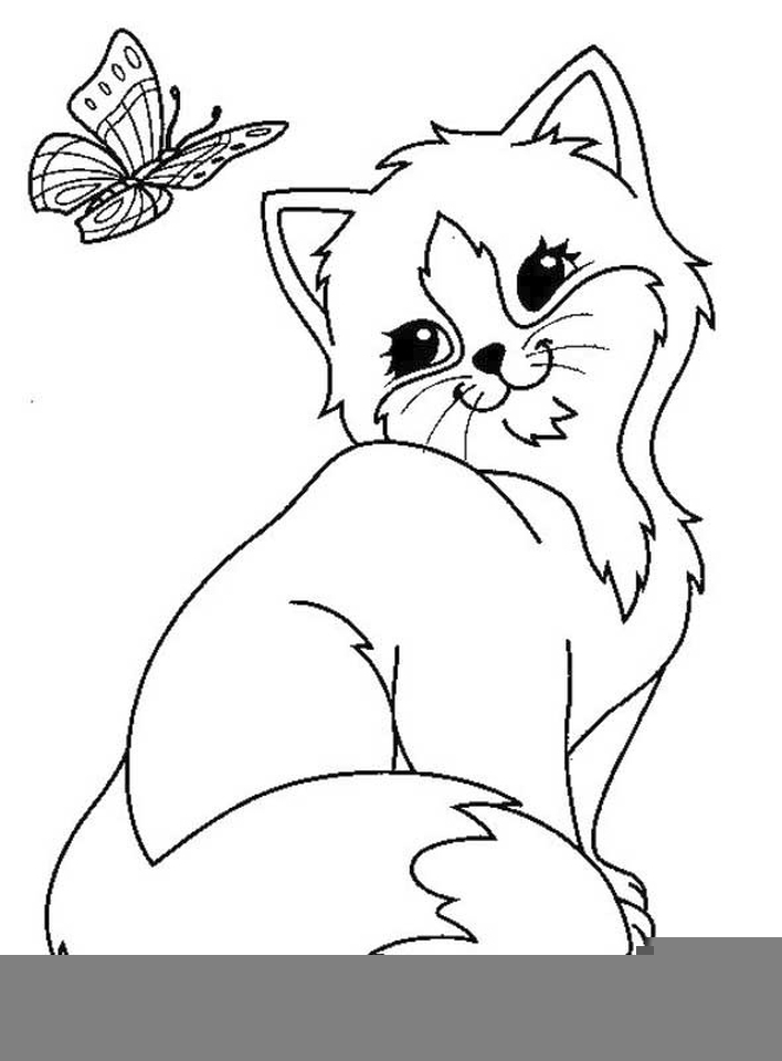 Kitten Free Printable Coloring Pages Kitten Free Printable Coloring Pages