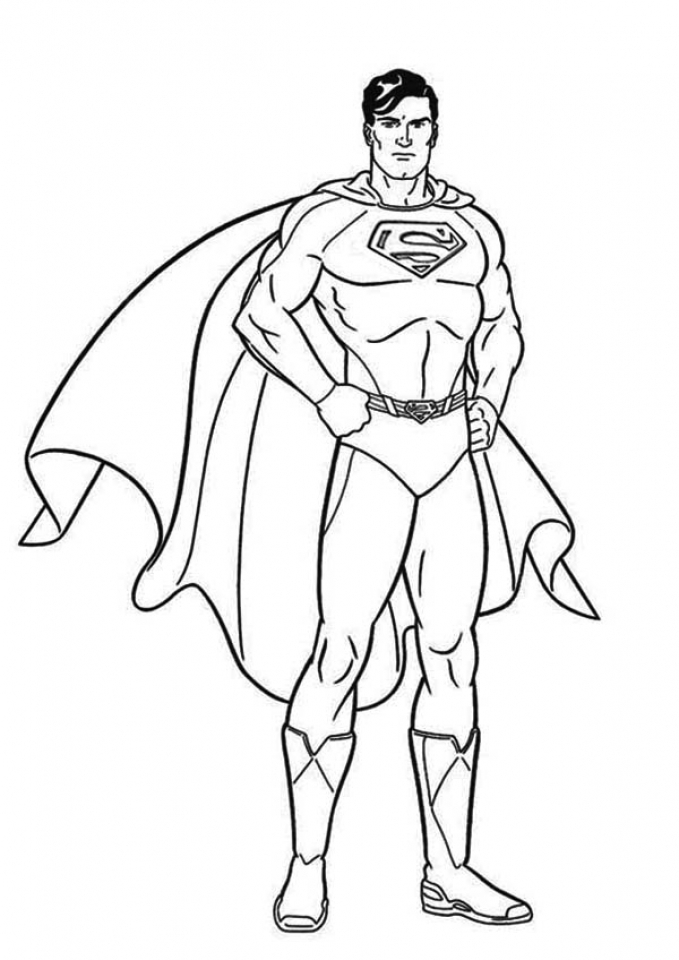 Superman Coloring Pages Printable Superman Coloring Pages Printable