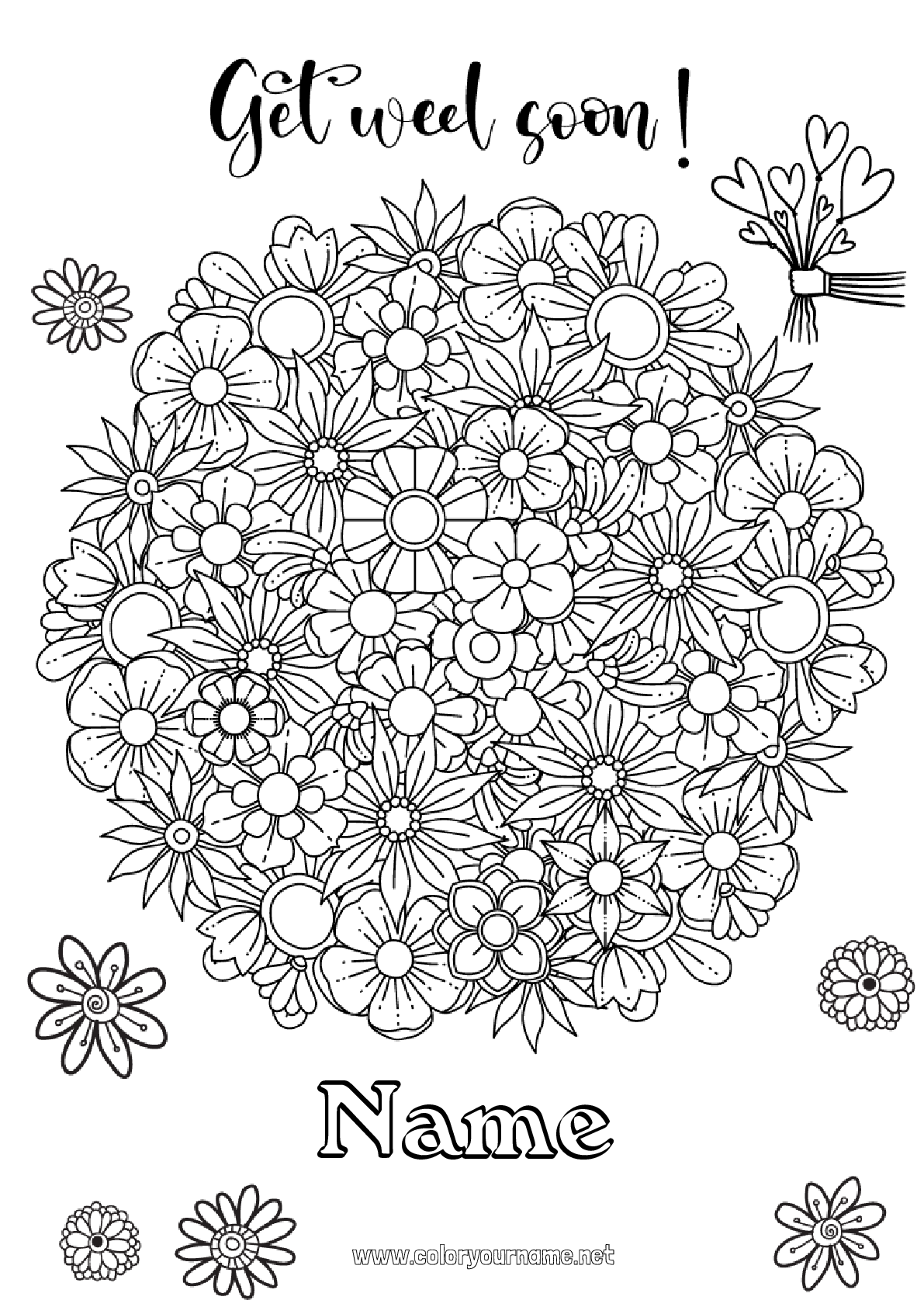 Get Well Soon Coloring Pages For Mom Get Well Soon Coloring Pages For Mom