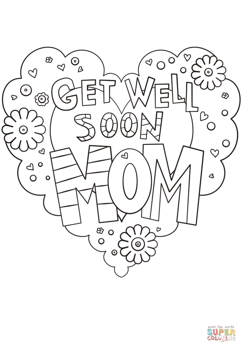 Get Well Soon Coloring Pages Fun Coloring Page Get Well Soon Coloring Pages Fun Coloring Page