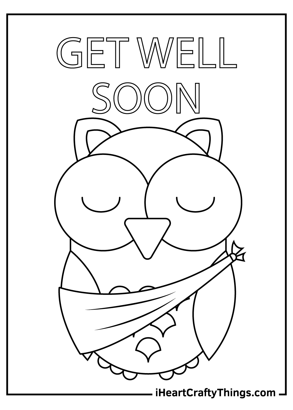 Get Well Soon Coloring Pages Get Well Soon Coloring Pages