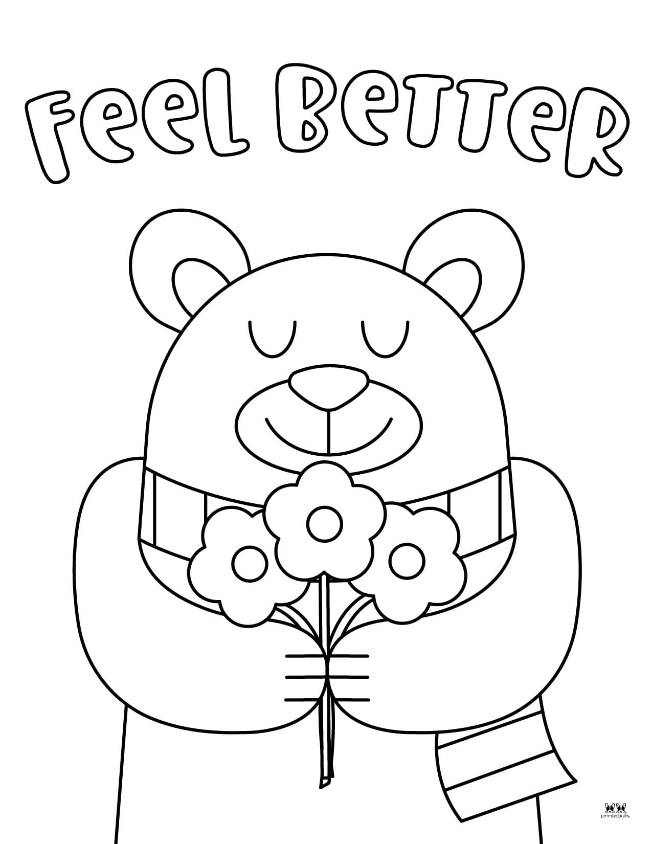 Get Well Soon Printable Coloring Pages At Tarlawsonblog Blog
