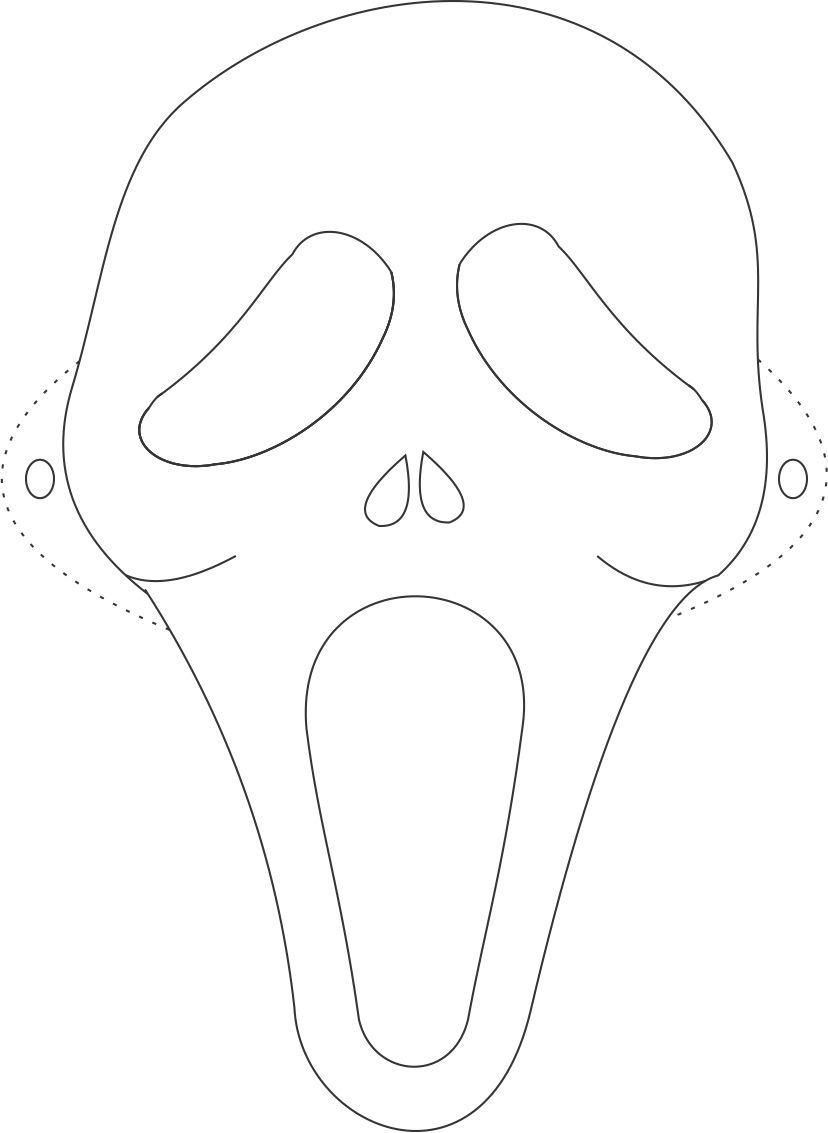 Ghost Face Coloring Pages At GetColorings Free Printable Ghost Face Coloring Pages At GetColorings Free Printable