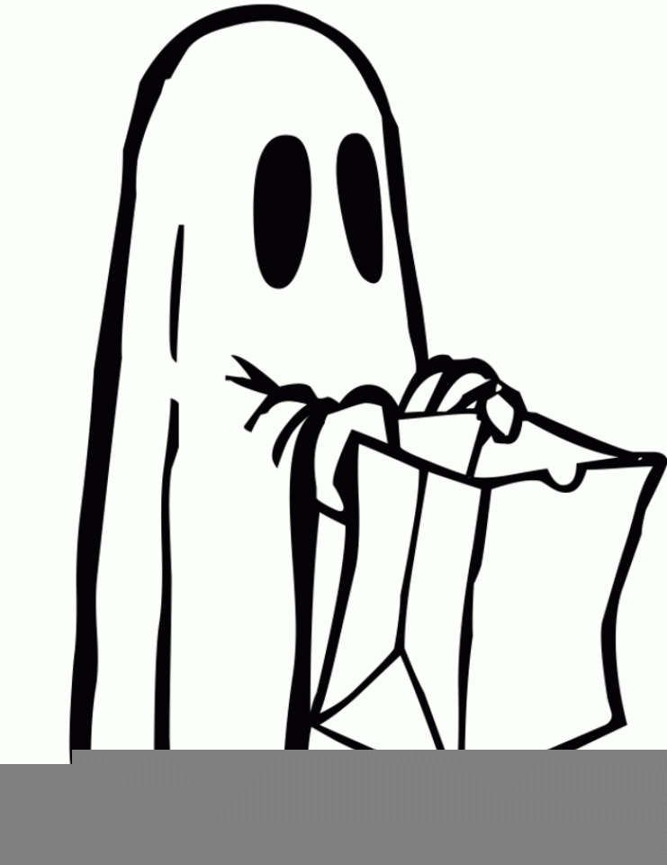 Ghost Printable Coloring Pages Ghost Printable Coloring Pages