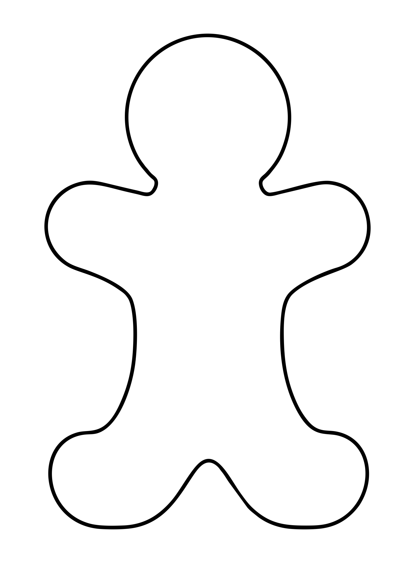 Gingerbread Man Printable Coloring Pages Printable Word Searches Gingerbread Man Printable Coloring Pages Printable Word Searches