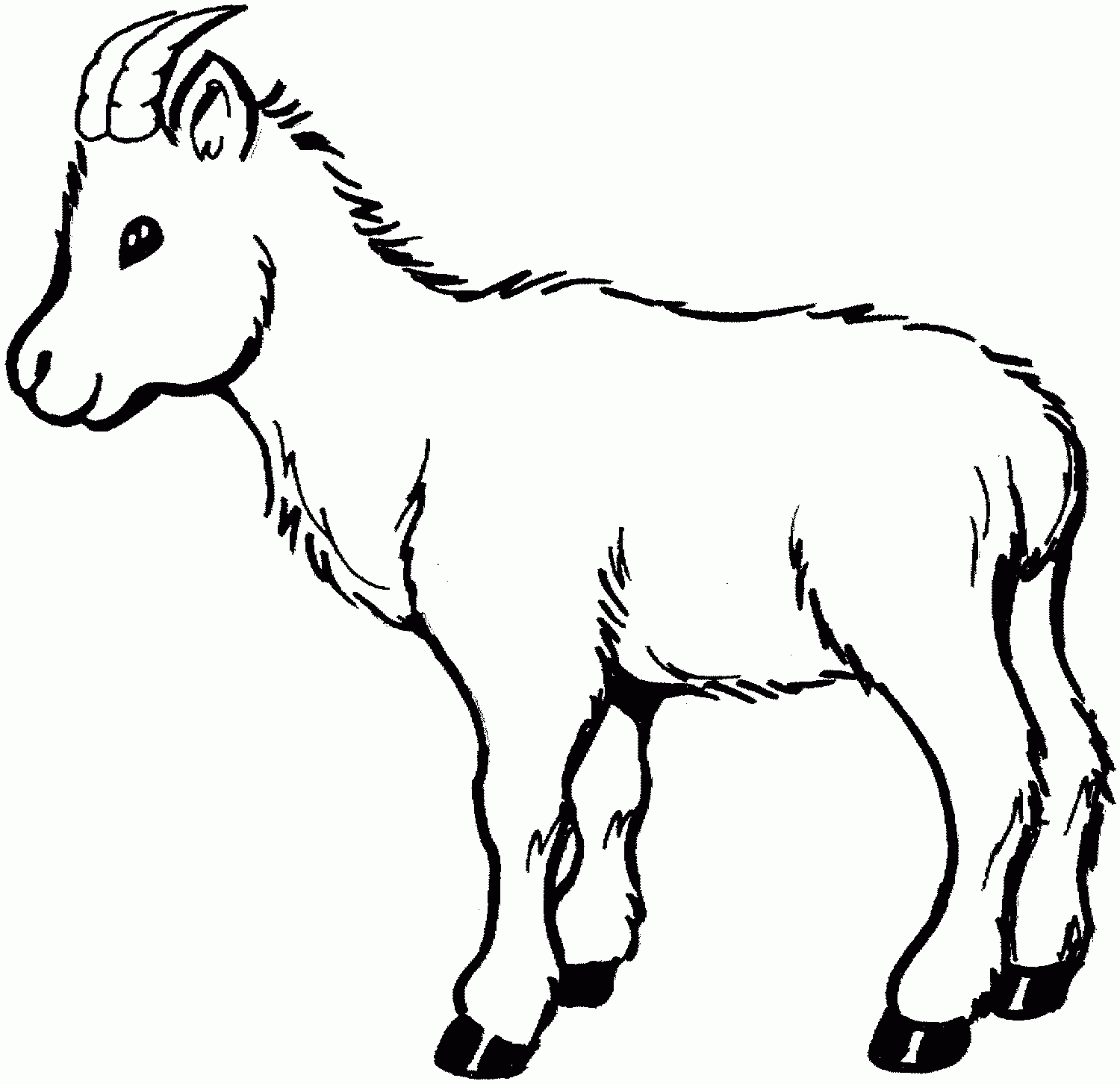 Goat Coloring Pages ClipArt Best Goat Coloring Pages ClipArt Best