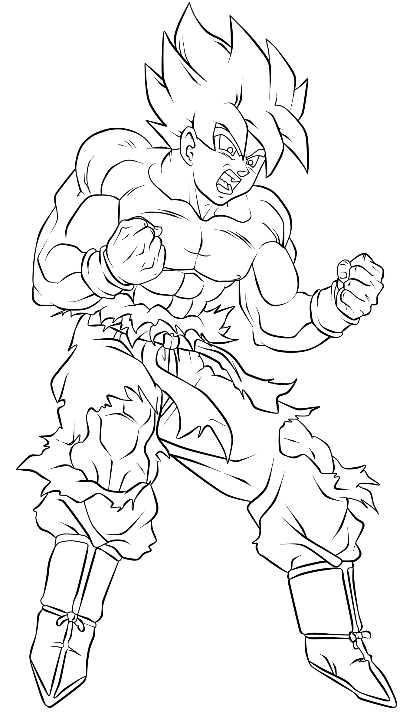 Goku Drawing Easy At GetDrawings Free Download Goku Drawing Easy At GetDrawings Free Download
