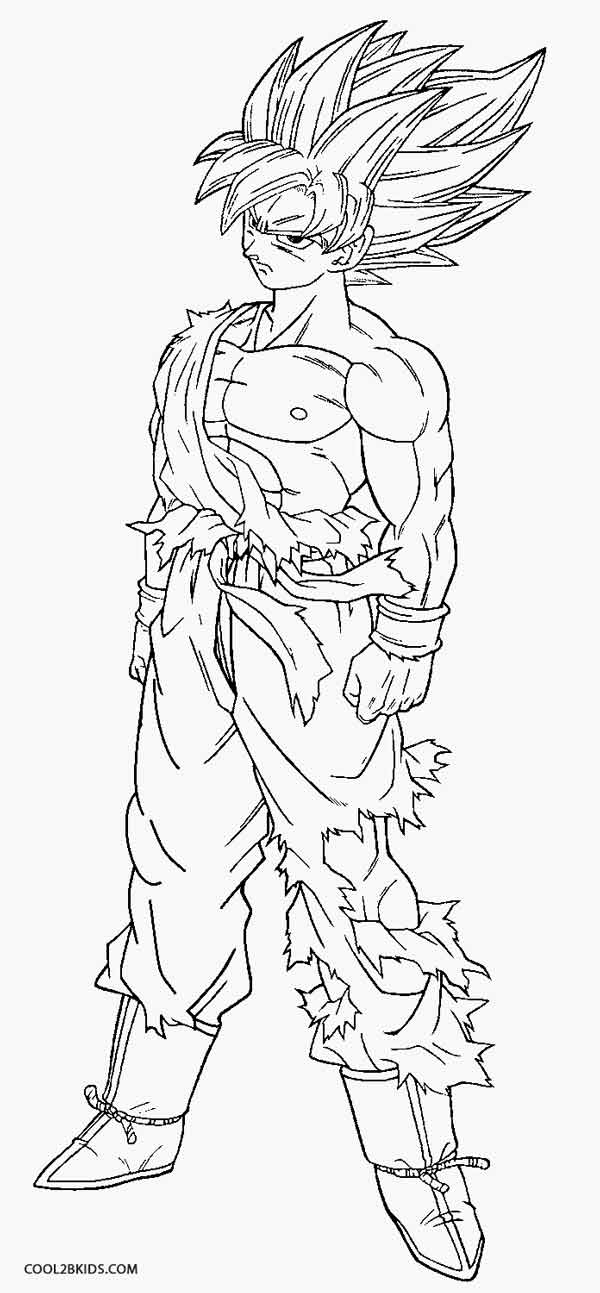 Goku Printable Coloring Pages Coloring Home Goku Printable Coloring Pages Coloring Home