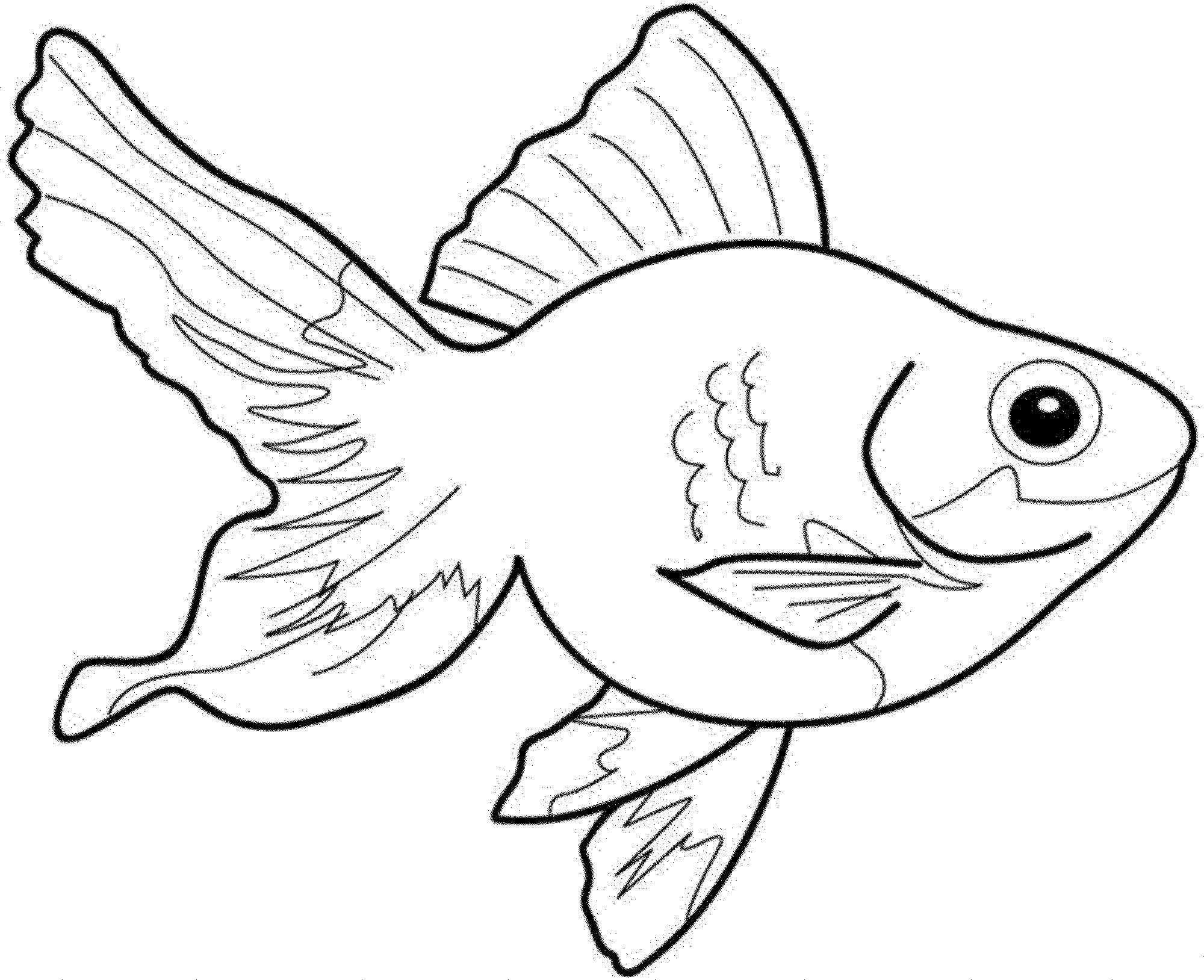 Goldfish Coloring Pages Printable At GetColorings Free Printable