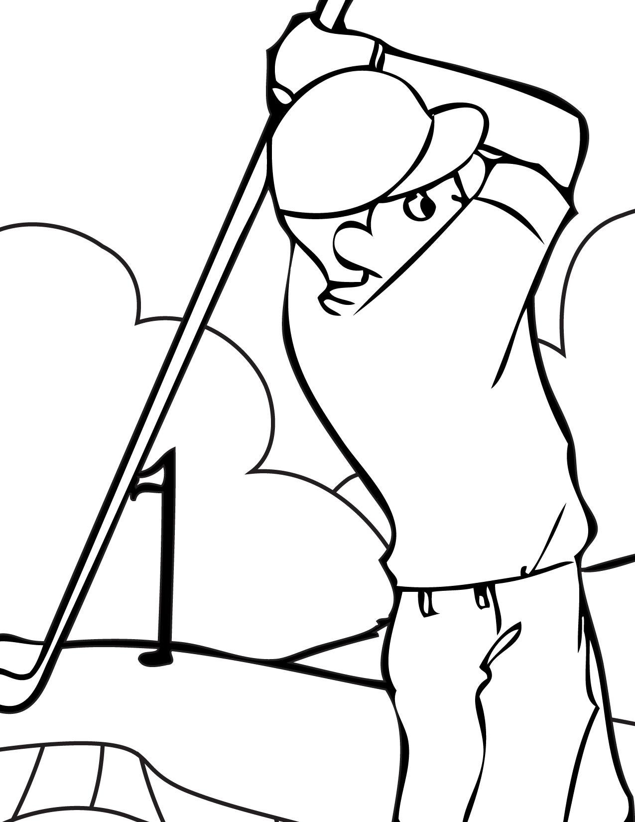 Golf Coloring Pages Coloring Pages
