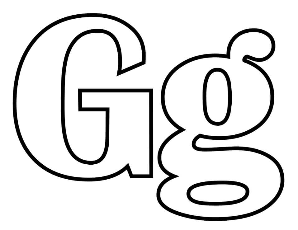 Goose Letter G Coloring Page Free Printable Coloring Pages For Kids Goose Letter G Coloring Page Free Printable Coloring Pages For Kids