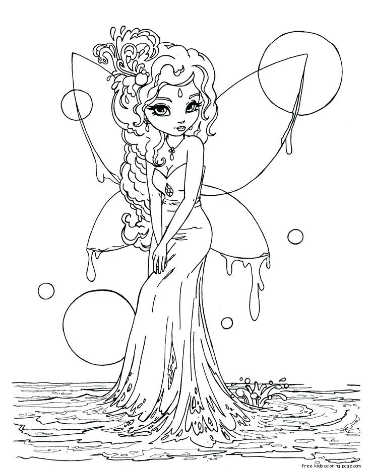 Gothic Fairy Coloring Pages Printable At GetColorings Free Gothic Fairy Coloring Pages Printable At GetColorings Free