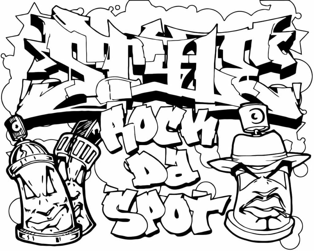 Graffiti Printable Coloring Pages Free Printable Coloring Pages The Graffiti Printable Coloring Pages Free Printable Coloring Pages The