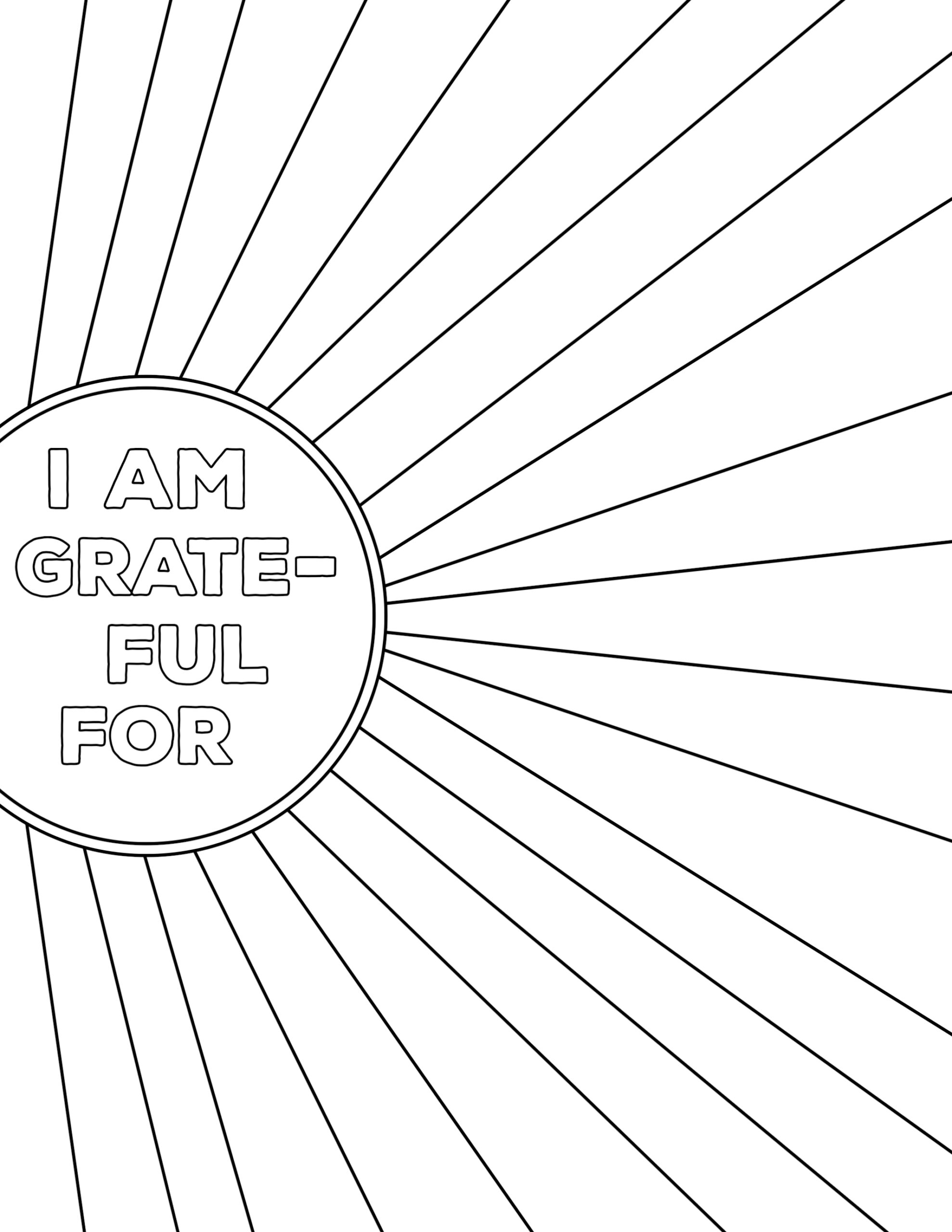 Grateful Worksheets