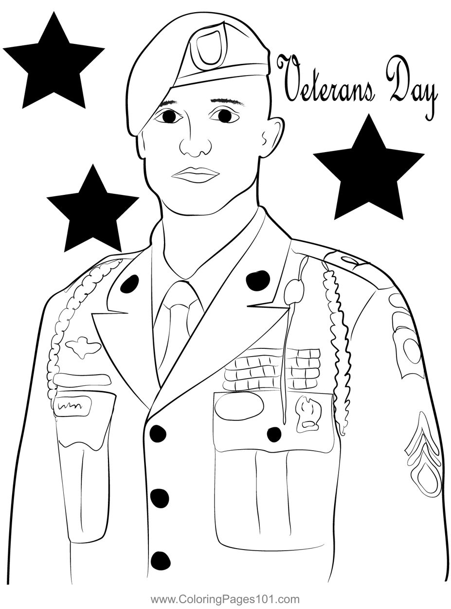 Veterans Day Printable Coloring Pages Veterans Day Printable Coloring Pages