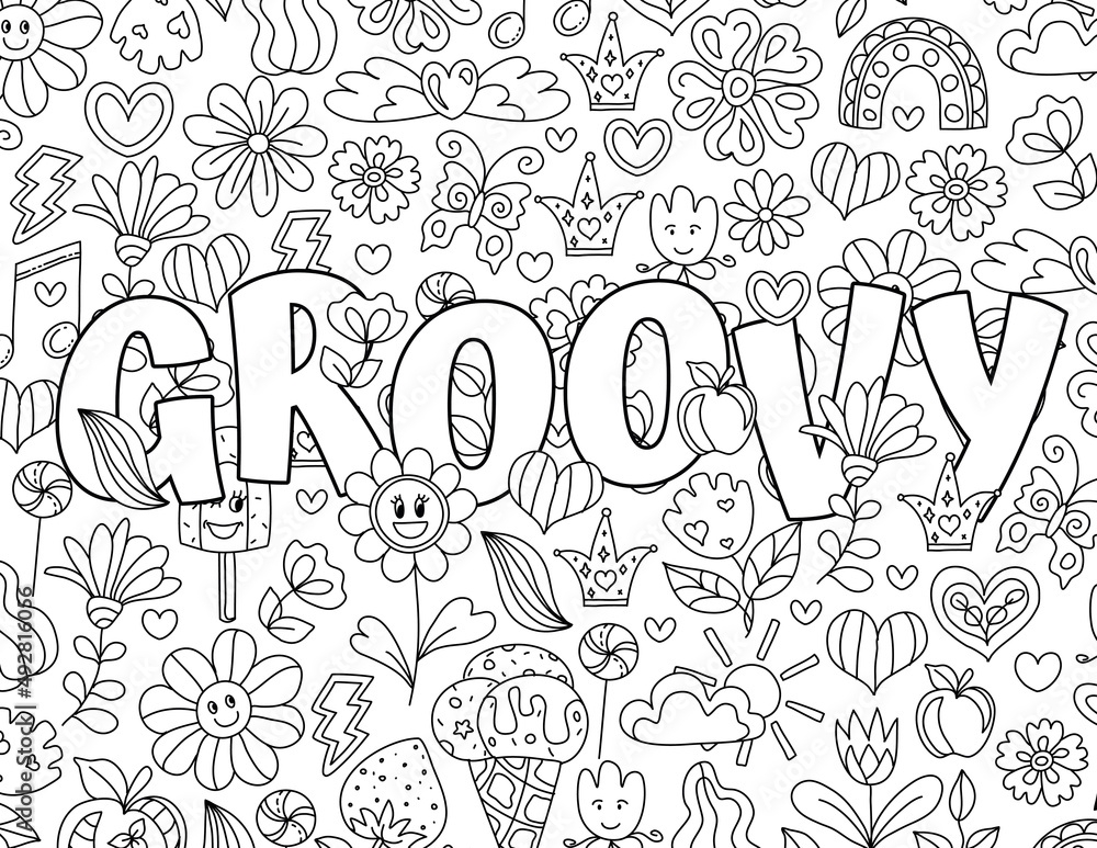 Groovy Flower Coloring Page Set Of 27 Printable Color Vrogue Co Groovy Flower Coloring Page Set Of 27 Printable Color Vrogue Co