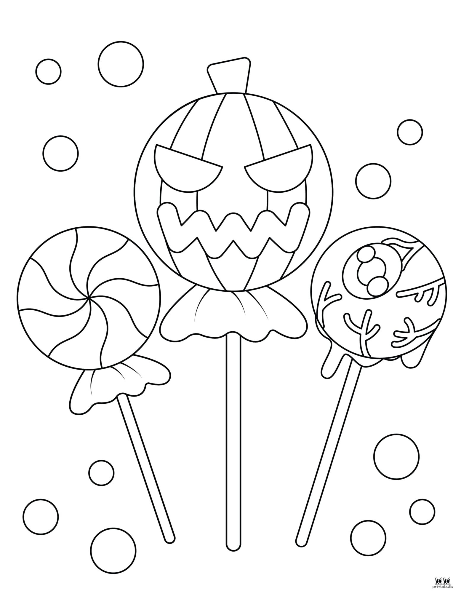 Halloween Candy Coloring Pages 25 FREE Pages Printabulls Halloween Candy Coloring Pages 25 FREE Pages Printabulls
