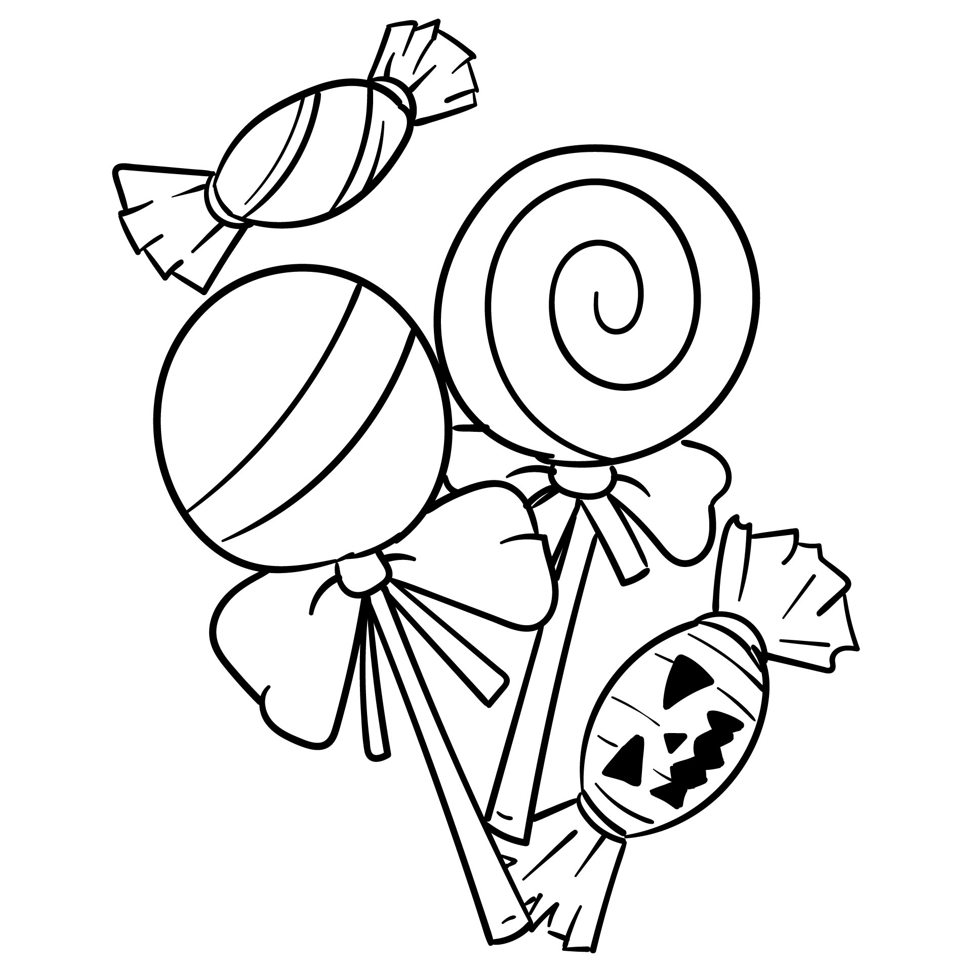 Candy Printable Coloring Pages Candy Printable Coloring Pages