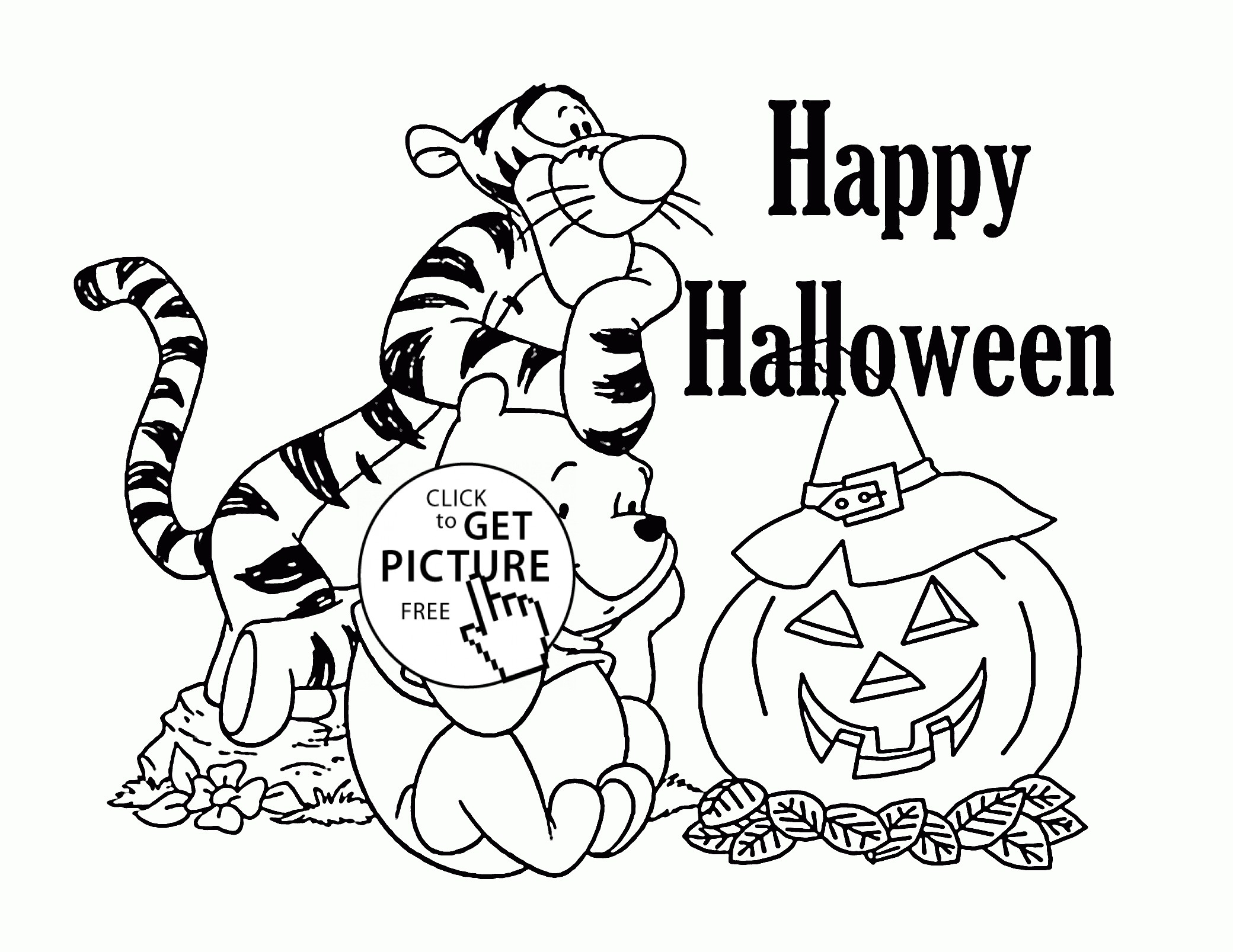 Halloween Coloring Pages For Kids At GetColorings Free Printable
