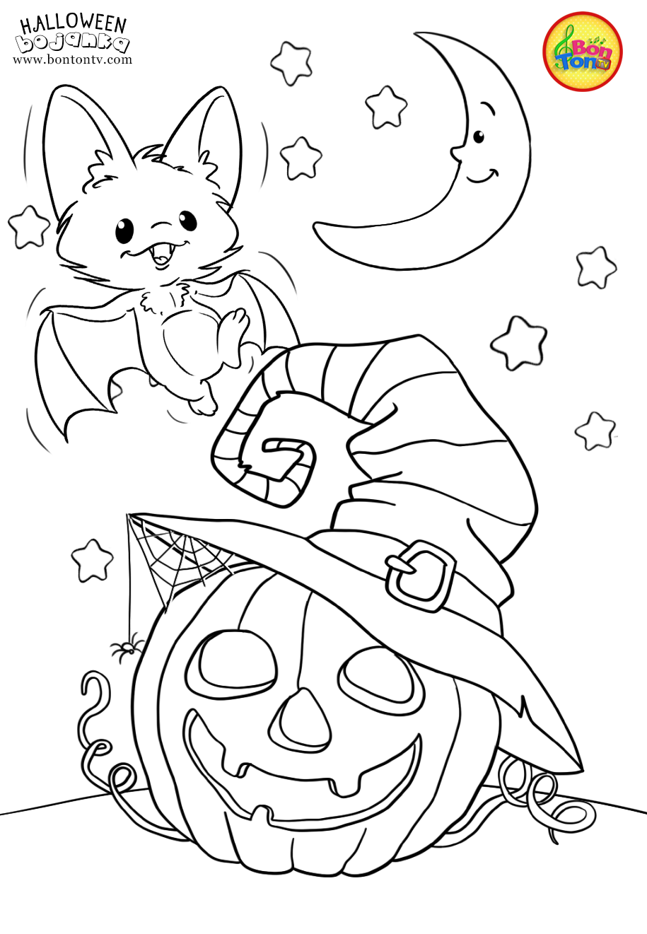 Halloween Coloring Pages For Kids Free Preschool Printables No Halloween Coloring Pages For Kids Free Preschool Printables No