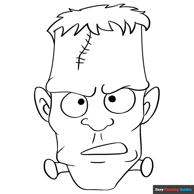 Halloween Frankenstein Monster Coloring Page Vrogue Co